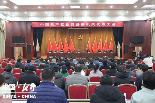 中國共產黨新野縣委機關代表大會召開